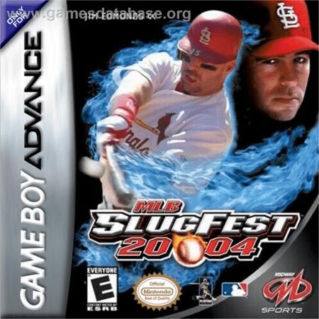 Cover MLB SlugFest 2004 for Game Boy Advance